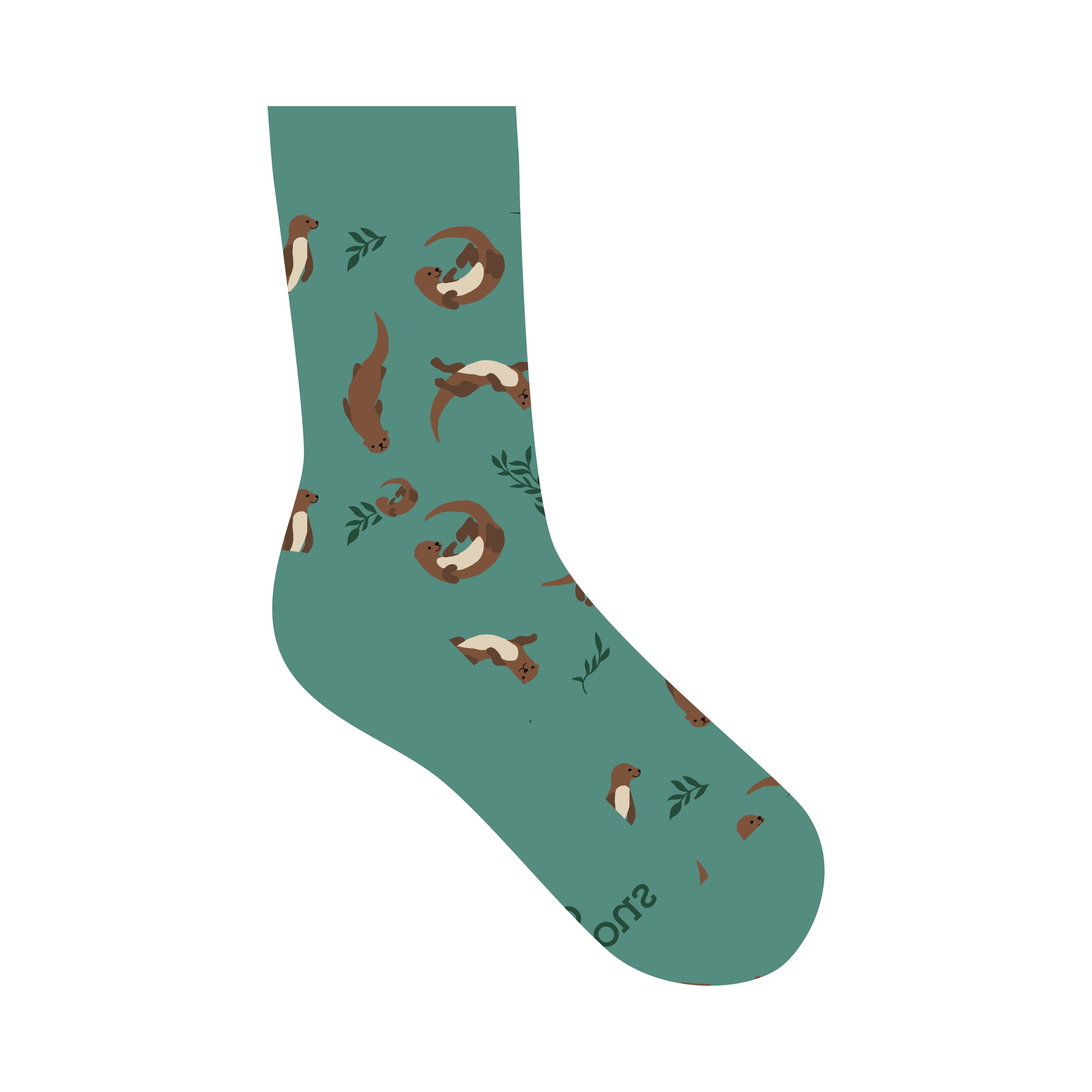 Kids Socks that Protect River Otters