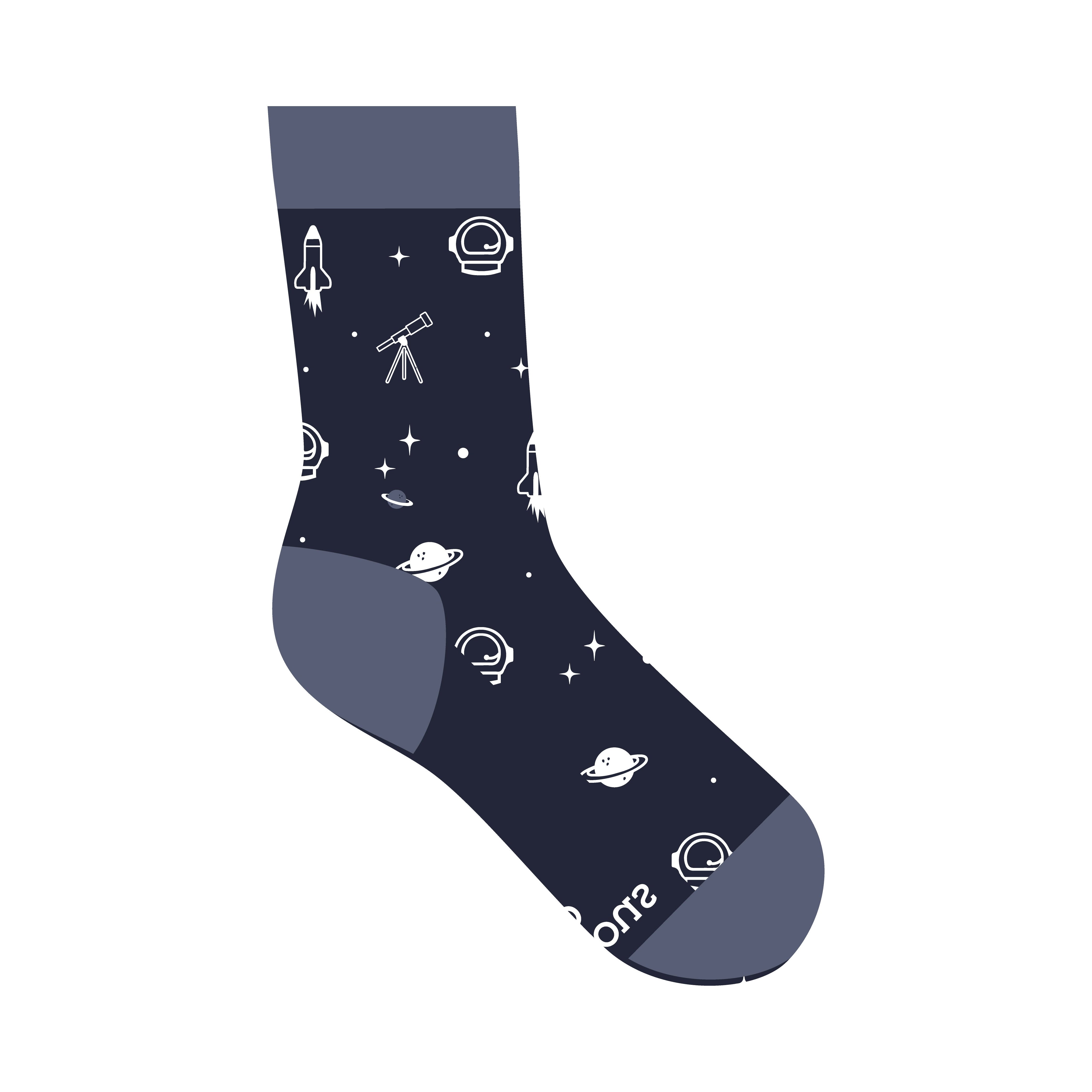 Kids Socks that Support Space Exploration