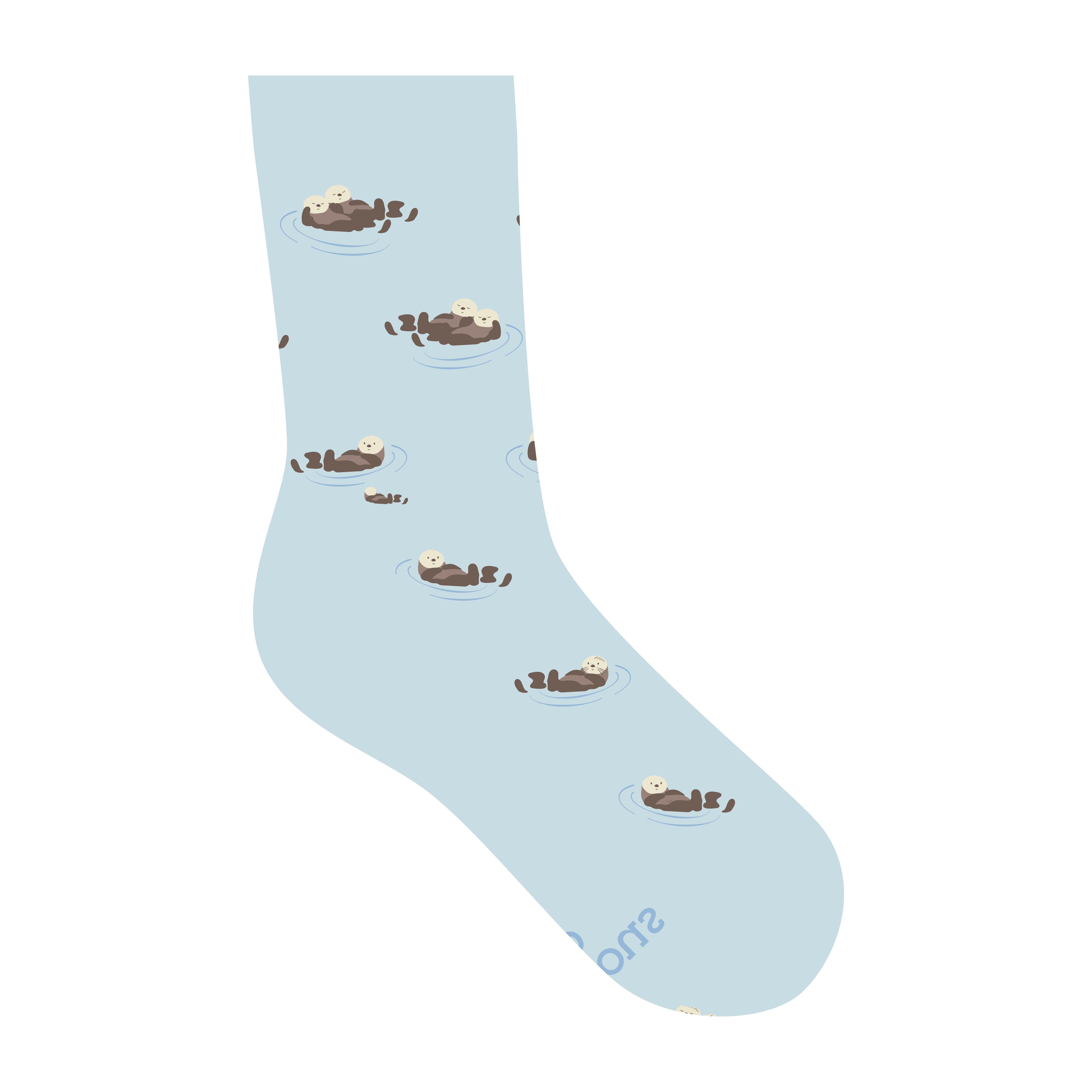 Kids Socks that Protect Sea Otters