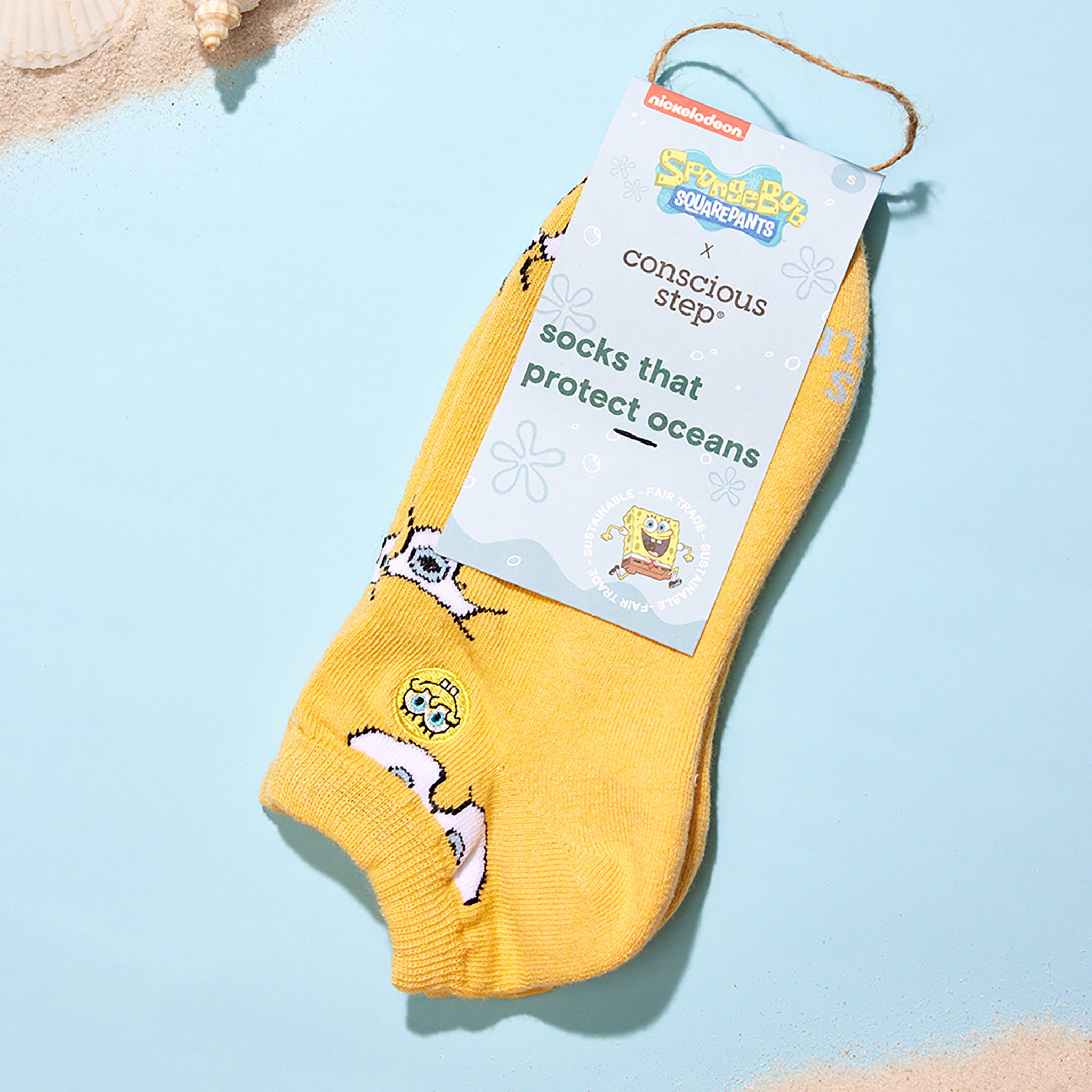 Spongebob Socks that Protect Oceans
