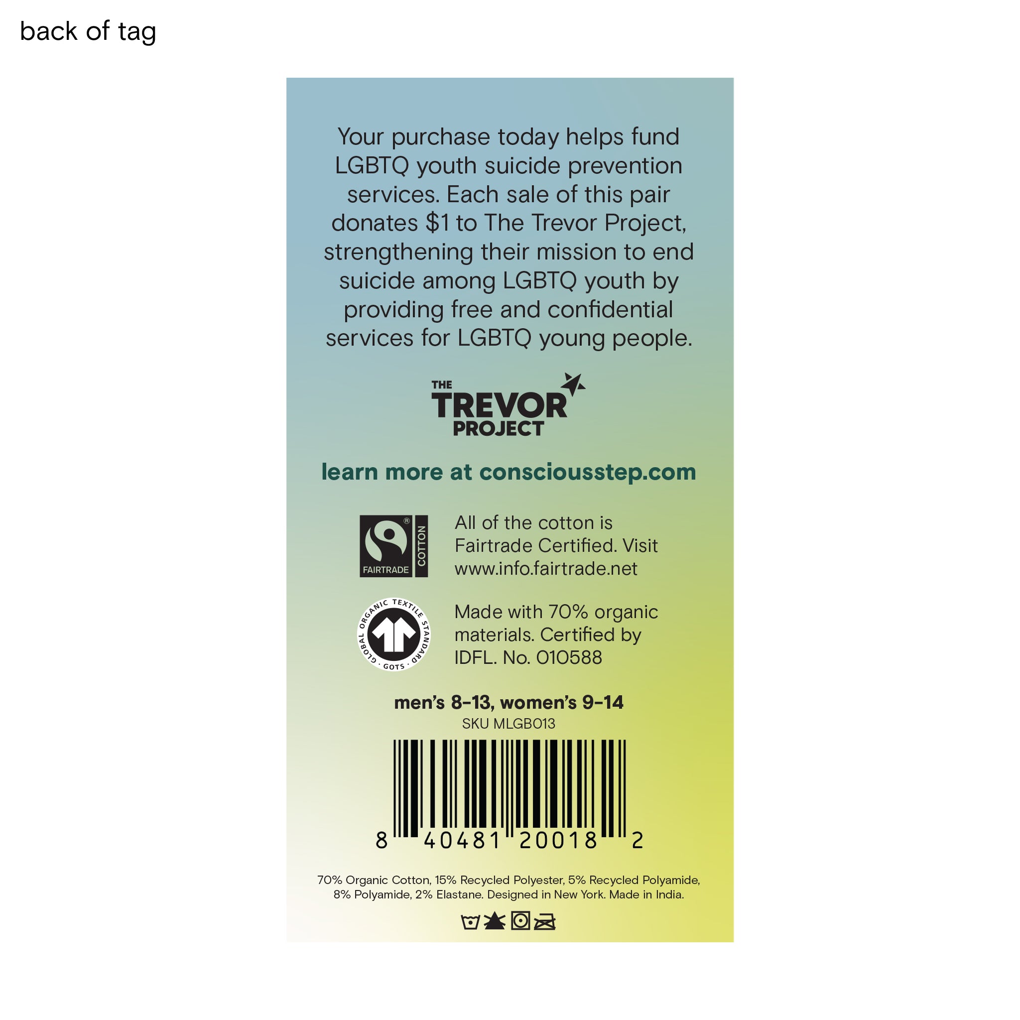 Socks that Save LGBTQ Lives