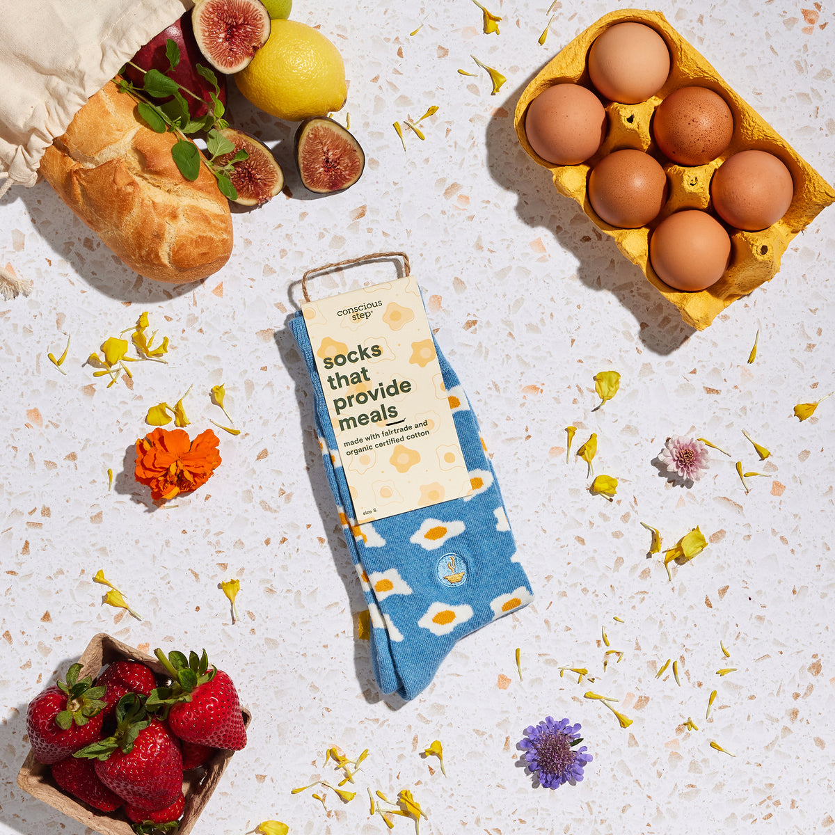 Socks that Provide Meals