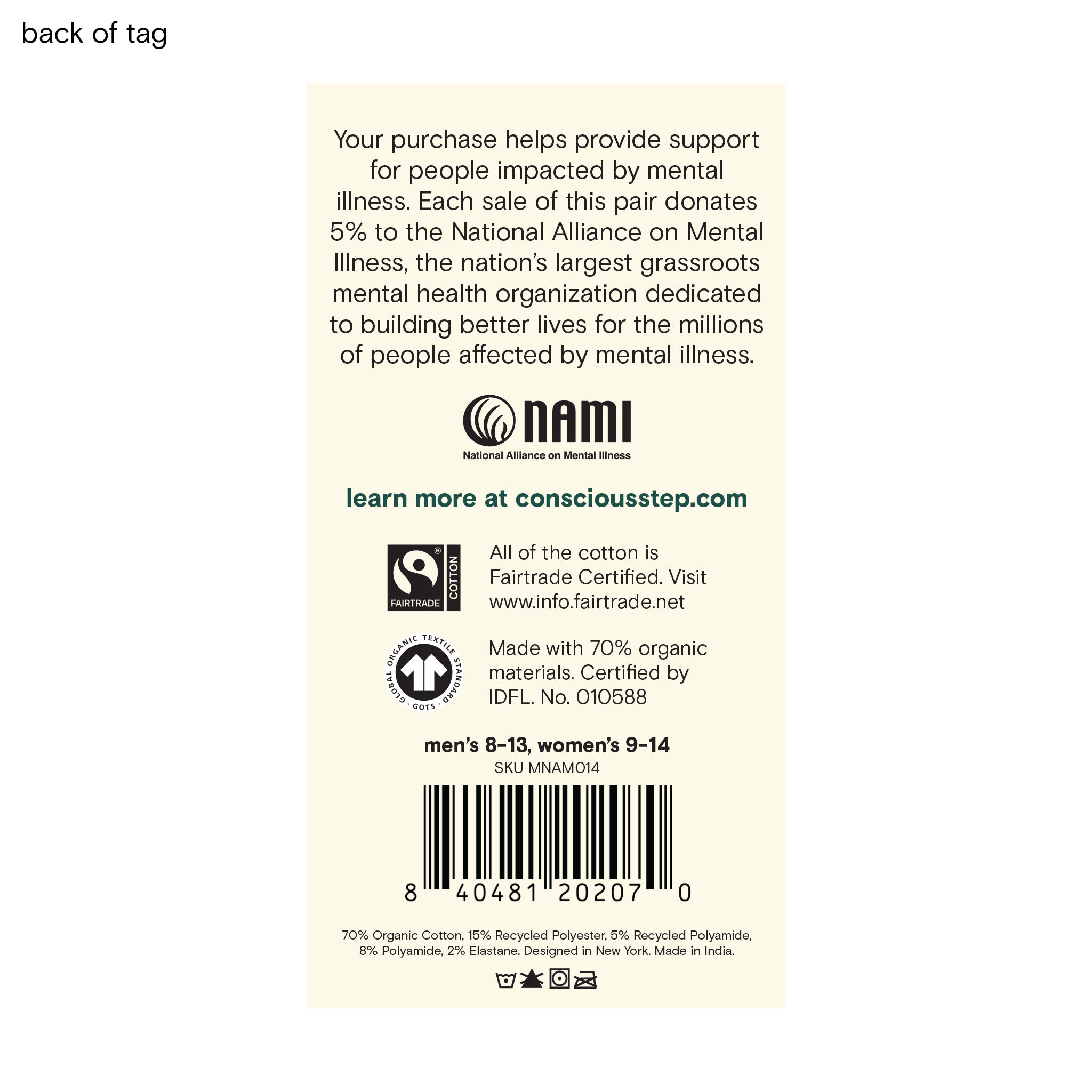 Socks that Support Mental Health