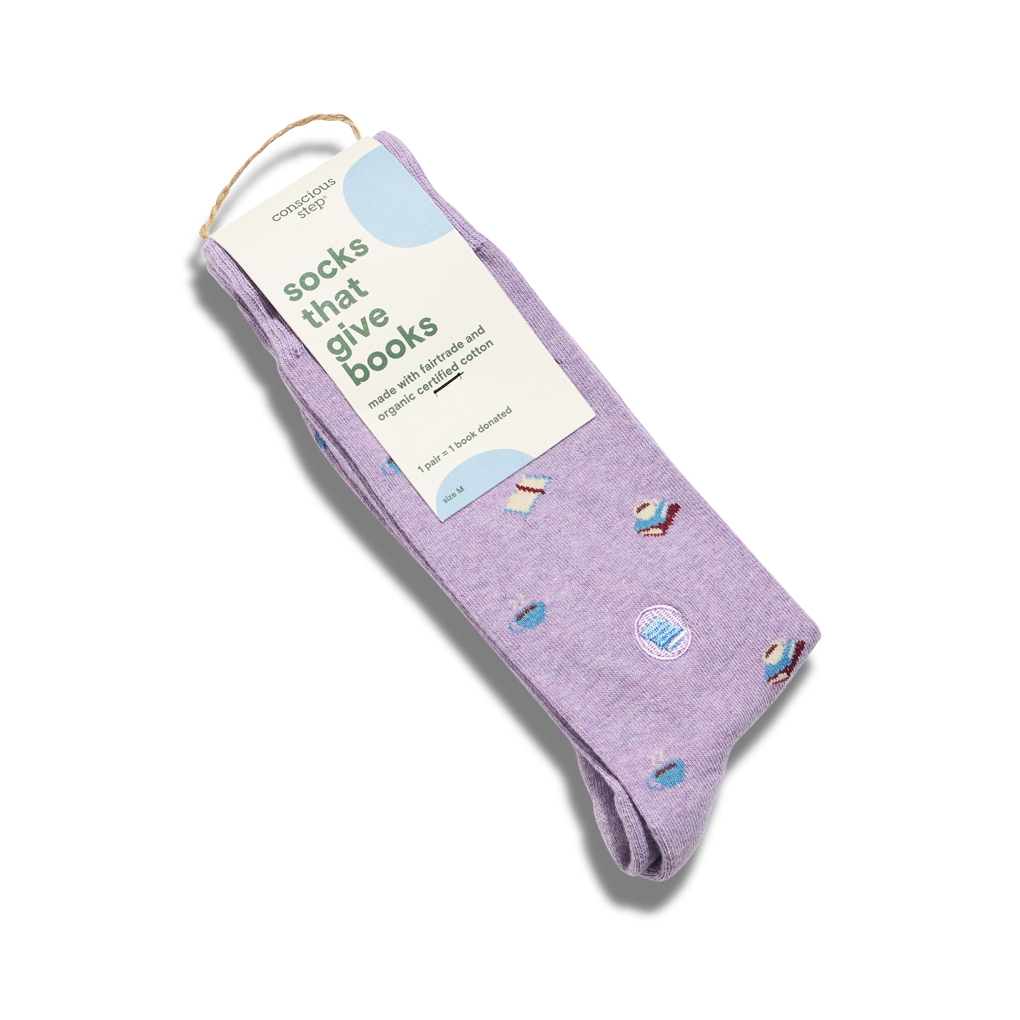 Socks that Give Books