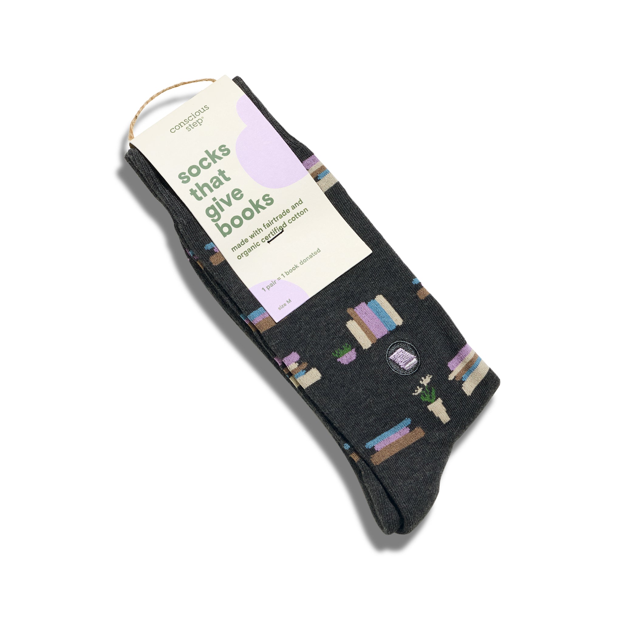 Socks that Give Books