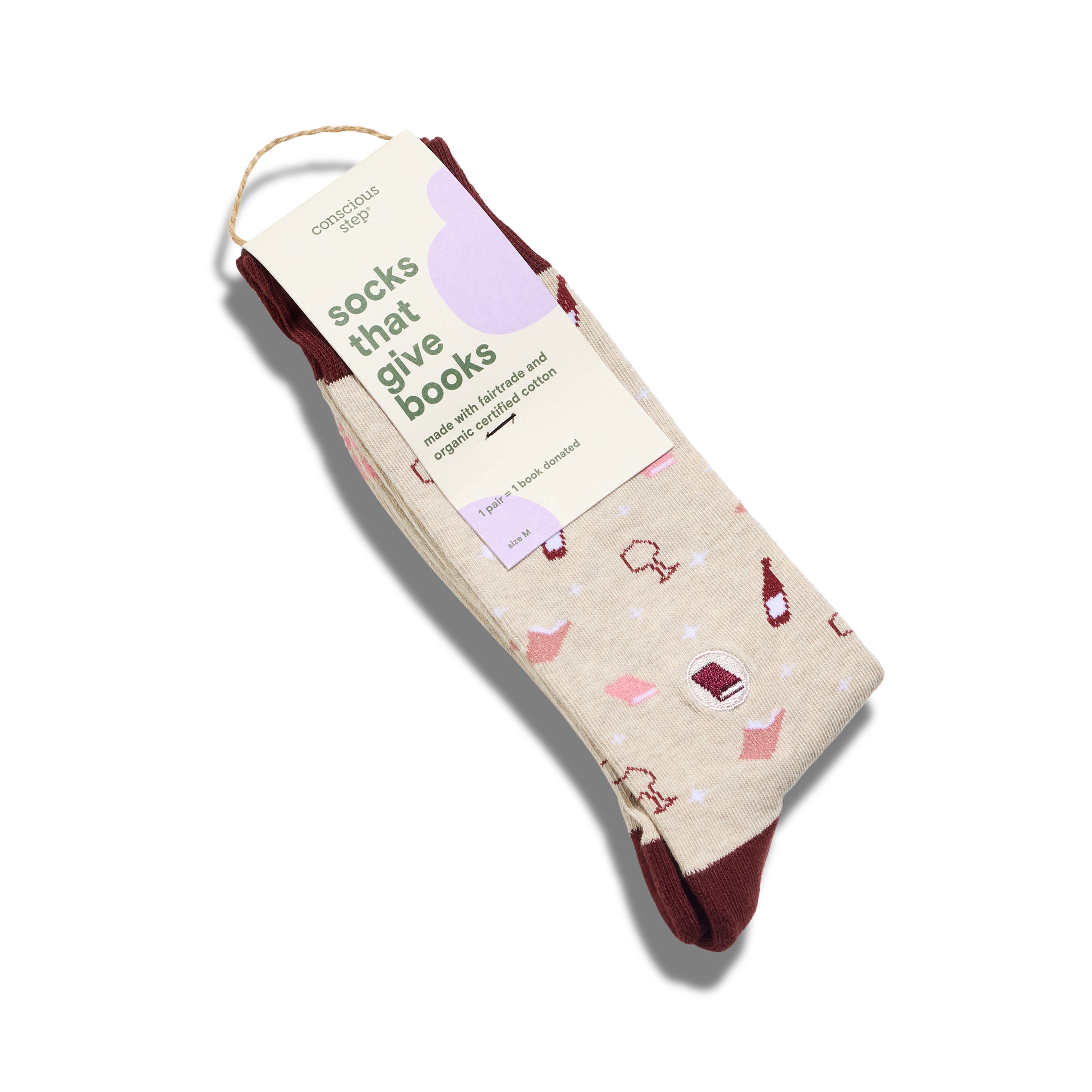 Socks that Give Books